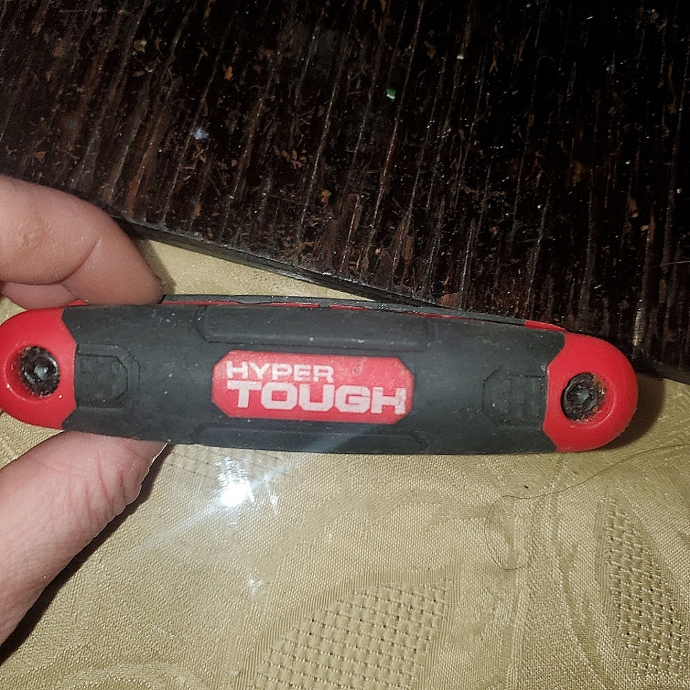 Hyper Tough Red and Black Multi-Tool